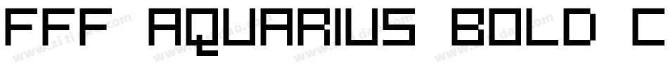 FFF Aquarius Bold Condensed字体转换